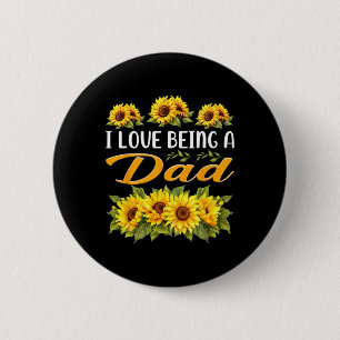 Macaron Rond 5 Cm Cadeaux Tournesol Pour Papa Annonce De Grossesse A