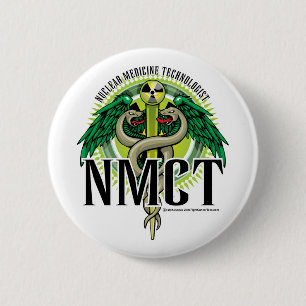 Macaron Rond 5 Cm Caducée de NMCT