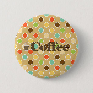 Macaron Rond 5 Cm Café