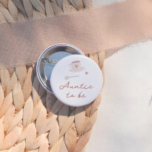 Macaron Rond 5 Cm Cafe Bebe Cute French Baby Shower Tante à venir