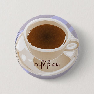 Macaron Rond 5 Cm Café frais
