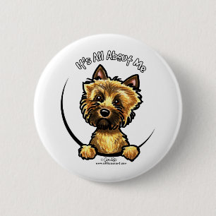 Macaron Rond 5 Cm Cairn Terrier C'Est Tout Pour Moi