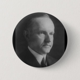 Macaron Rond 5 Cm Calvin Coolidge 30