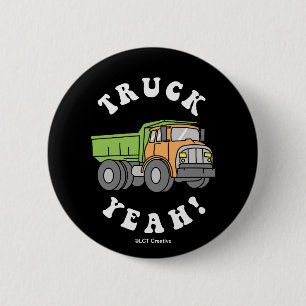 Macaron Rond 5 Cm Camion Ouais
