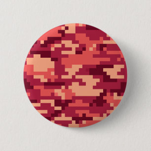 MACARON ROND 5 CM CAMO NUMÉRIQUE DÉSERT MARTIAN / CAMOUFLAGE