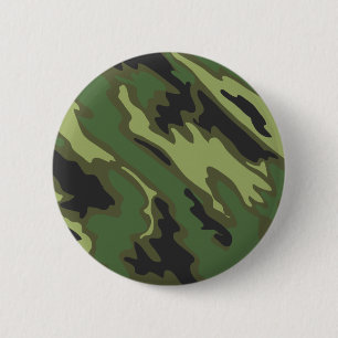 Macaron Rond 5 Cm Camouflage