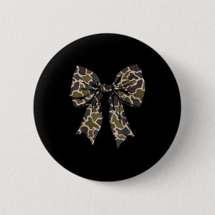 Macaron Rond 5 Cm Camouflage Vieux Camo Bow Camo Coquette Bow Chasse
