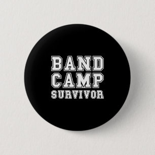 Macaron Rond 5 Cm Camp de bande Survivante Marching Band Trumpet Cla