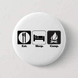Macaron Rond 5 Cm camp de sommeil