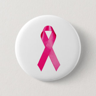 Macaron Rond 5 Cm Campagne du Cancer de Poitrine