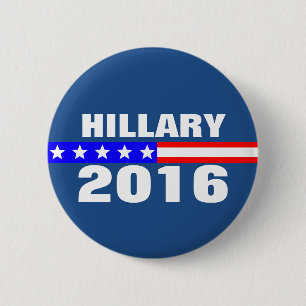 Macaron Rond 5 Cm Campagne électorale présidentielle de Hillary 2016