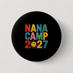 Macaron Rond 5 Cm Camping de Nana 2027 vacances en famille équipage
