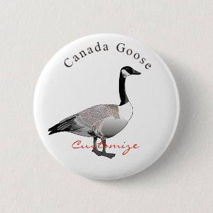 Macaron Rond 5 Cm Canada Goose