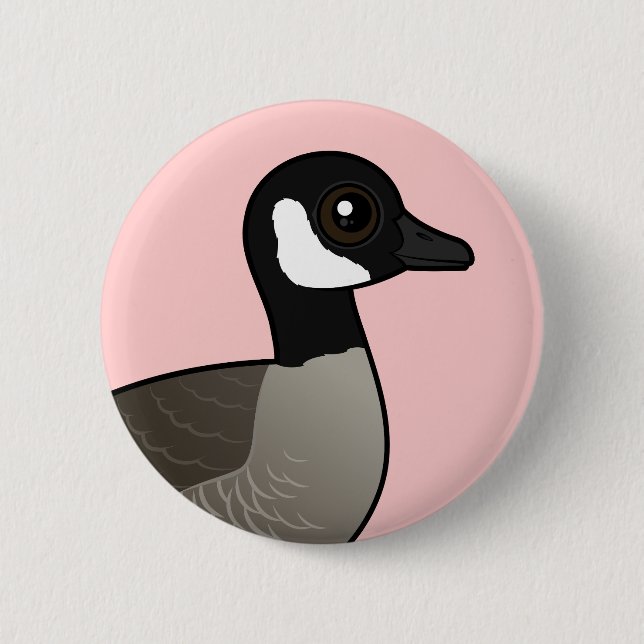 Macaron Rond 5 Cm Canada Goose (Devant)