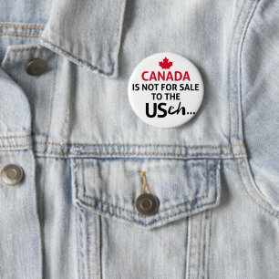 Macaron Rond 5 Cm CANADA n'est pas à vendre aux États-Unis eh Funny