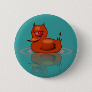 Macaron Rond 5 Cm Canard en caoutchouc mauvais