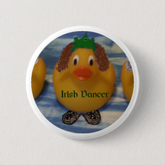 Macaron Rond 5 Cm Canard irlandais de danseur