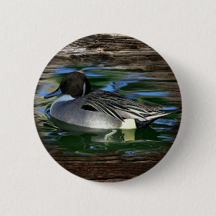 Macaron Rond 5 Cm Canard Sur Le Lac