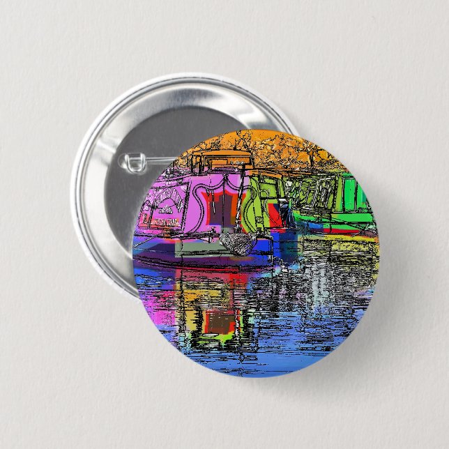 MACARON ROND 5 CM CANAUX (Devant & derrière)