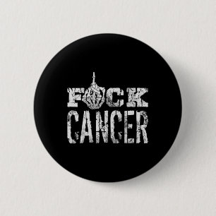 Macaron Rond 5 Cm Cancer du col de l'utérus Squelette Sensibilisatio