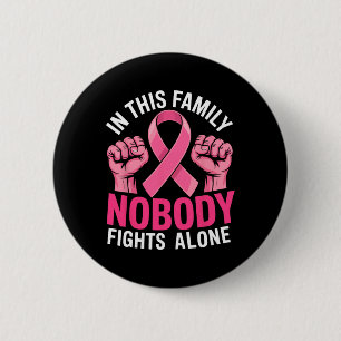 Macaron Rond 5 Cm Cancer du sein Soutien du ruban rose Cancer du sei