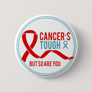 Macaron Rond 5 Cm Cancer, Mais Vous Aussi Bouton