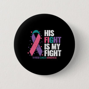 Macaron Rond 5 Cm Cancer Son combat Ma lutte contre le cancer de la