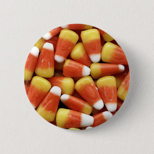Macaron Rond 5 Cm Candy Corn - Bouton rond