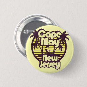 Macaron Rond 5 Cm Cape May, New Jersey