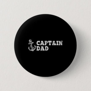 Macaron Rond 5 Cm Capitaine Papa Voile Bateau Bateau Ancien Ancre Fu