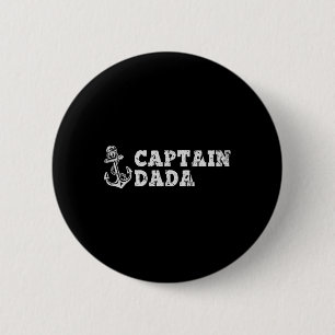 Macaron Rond 5 Cm Capitaine Papa Voile Bateau Vintage Bateau Ancre