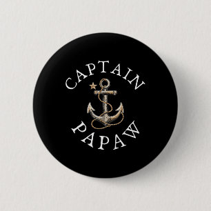 Macaron Rond 5 Cm Capitaine Papaw Bateau Voile Bateau Ancre Vintage