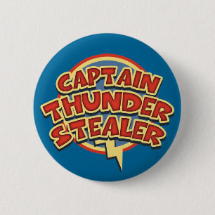 Macaron Rond 5 Cm Capitaine Thunderstealer