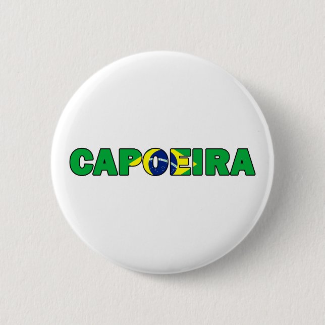 Macaron Rond 5 Cm Capoeira (Devant)