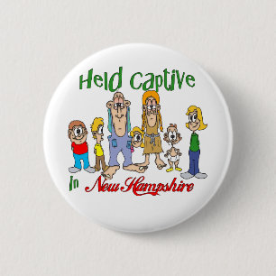 Macaron Rond 5 Cm Captif tenu au New Hampshire