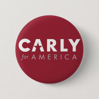 Macaron Rond 5 Cm CARLY FIORINA pour le bouton du président 2016
