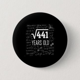 Macaron Rond 5 Cm Carré mathématique Racine 441 ans, Math intelligen