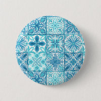 Carreaux décorés en bleu et blanc