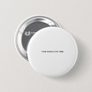 Macaron Rond 5 Cm Carte de reconnaissance pour papa minimaliste blan