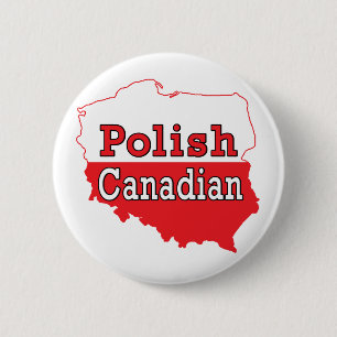 Macaron Rond 5 Cm Carte polonaise