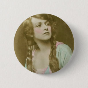 Macaron Rond 5 Cm Carte postale 1921