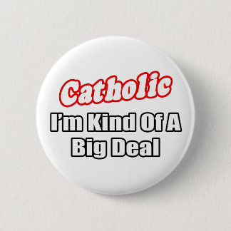 Macaron Rond 5 Cm Catholique...Big Deal