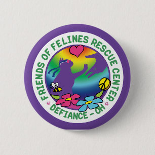 Macaron Rond 5 Cm Catstock3 - bouton 2014 de logo