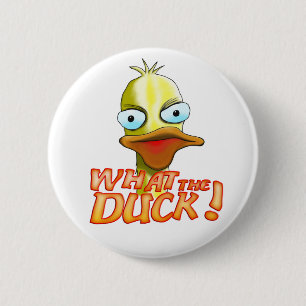 Macaron Rond 5 Cm Ce qui le canard ! Bouton