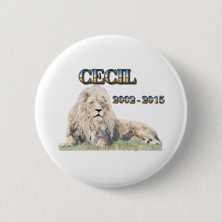 Macaron Rond 5 Cm Cecil le lion
