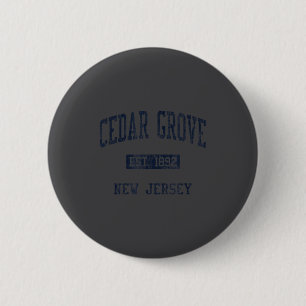 Macaron Rond 5 Cm Cedar Grove Nj Jn4 Conception Athlétique Bleue Vin