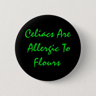Macaron Rond 5 Cm Celiacs sont allergique aux farines