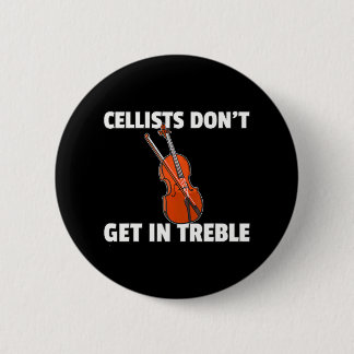 Macaron Rond 5 Cm Cellist Ou Cello Player