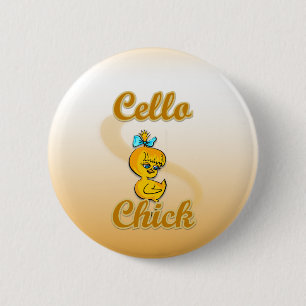 Macaron Rond 5 Cm Cello Chick