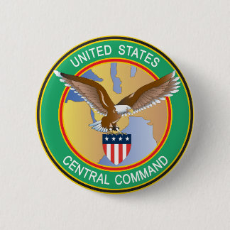 Macaron Rond 5 Cm CENTCOM du commandement central des États-Unis